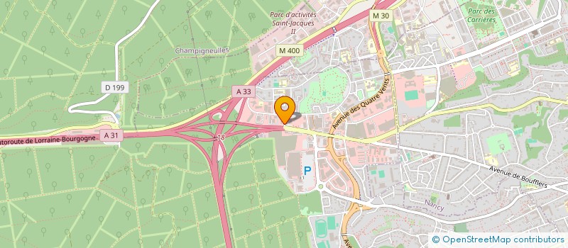 localisation de l'entreprise SCI JACQUOR  LAXOU