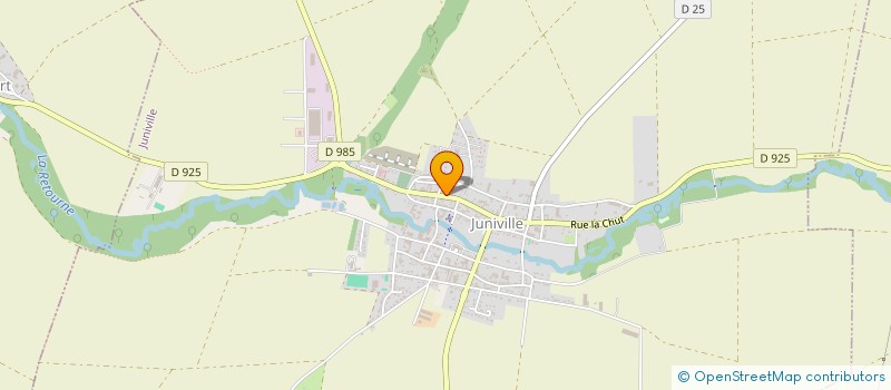 localisation de l'entreprise SCI JACQUOT-DESAVEINES  JUNIVILLE