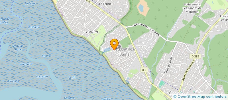 localisation de l'entreprise SCI JACRES  LANTON