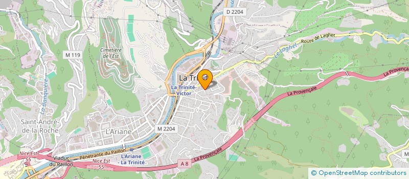 localisation de l'entreprise SCI JACS à LA TRINITE
