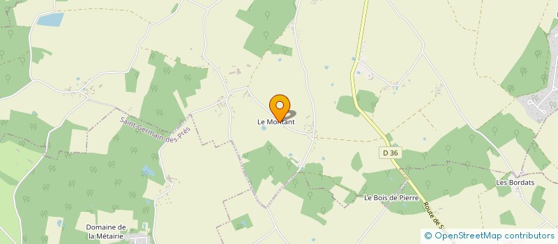 localisation de l'entreprise SCI JACX à LA SELLE-EN-HERMOY