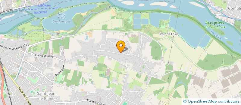 localisation de l'entreprise SCI JAD  SAINT-DENIS-EN-VAL