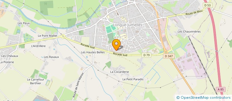 localisation de l'entreprise SCI JADAS à GENNES-VAL-DE-LOIRE