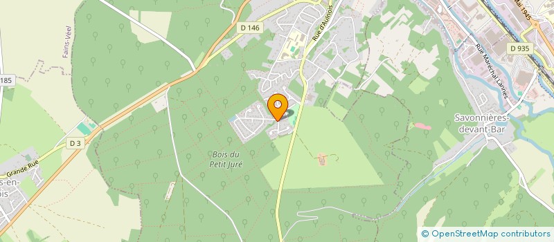 localisation de l'entreprise SCI JADE à BAR-LE-DUC