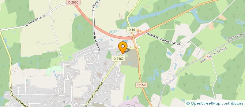 localisation de l'entreprise SCI JADE à CHATEAUNEUF-SUR-LOIRE