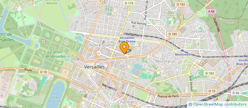 localisation de l'entreprise SCI JADE  ORGEVAL