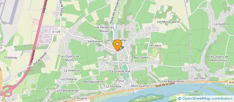localisation de l'entreprise SCI JADE à ROCHECORBON