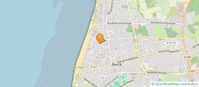 localisation de l'entreprise SCI JADE à BERCK