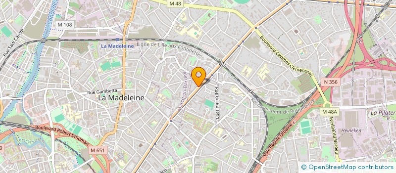 localisation de l'entreprise SCI JADE à LILLE
