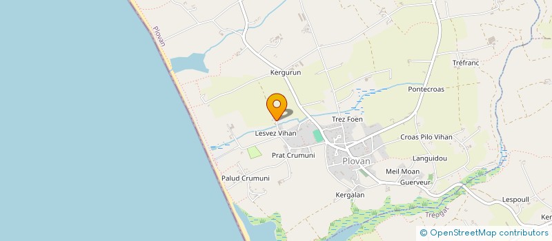 localisation de l'entreprise SCI JADE  PLOVAN