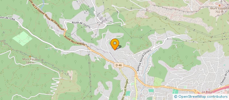 localisation de l'entreprise SCI JADE  LA VALETTE-DU-VAR