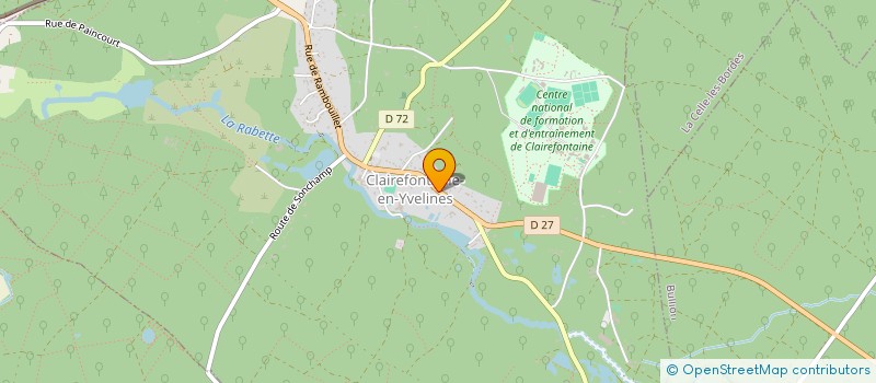 localisation de l'entreprise SCI JADE  RAMBOUILLET