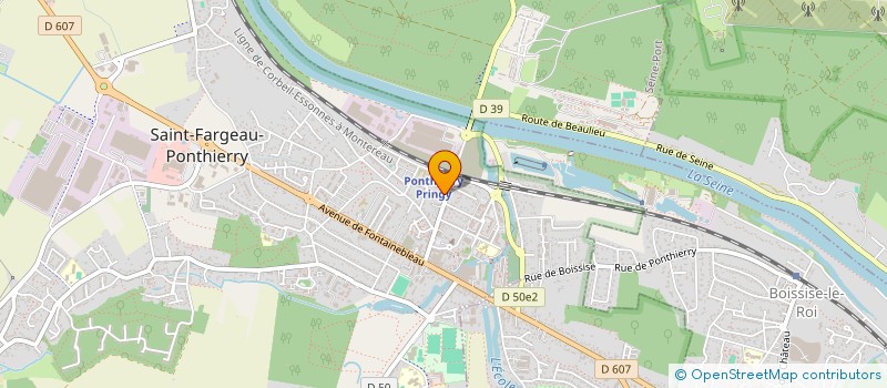 localisation de l'entreprise SCI-JADE  SAINT-FARGEAU-PONTHIERRY