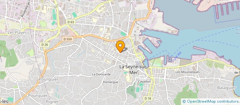 localisation de l'entreprise SCI JADE à LA SEYNE-SUR-MER
