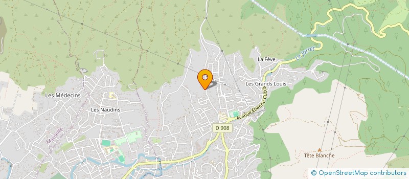 localisation de l'entreprise SCI JADE  ALLAUCH