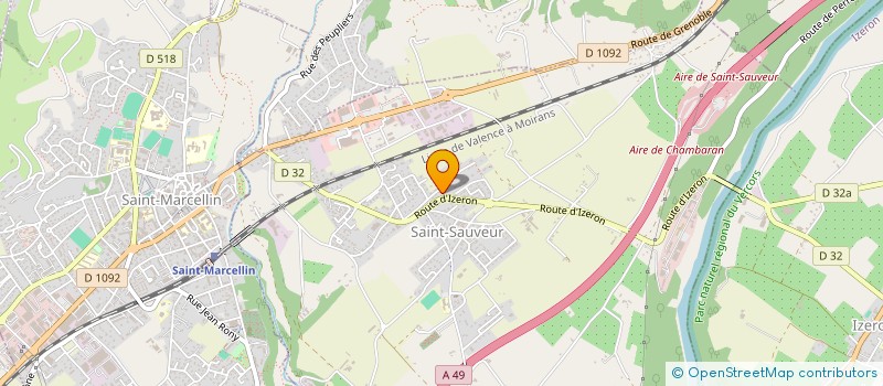 localisation de l'entreprise SCI JADE à SAINT-SAUVEUR