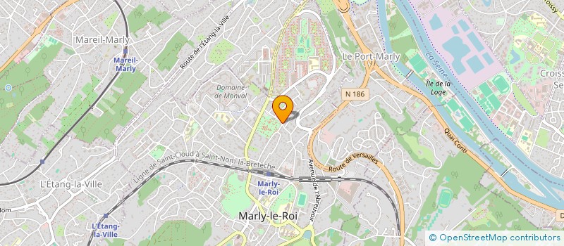 localisation de l'entreprise SCI JADE  MARLY-LE-ROI