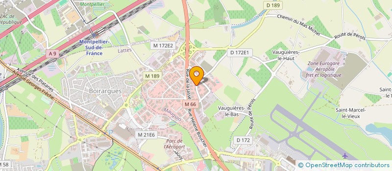 localisation de l'entreprise SCI JADE  MAUGUIO