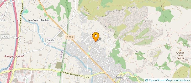 localisation de l'entreprise SCI JADE  GEMENOS