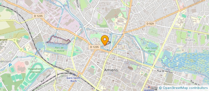 localisation de l'entreprise SCI JADE A LA MER à AMIENS