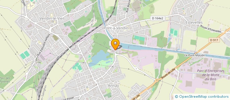 localisation de l'entreprise SCI JADELIOT  PONT-A-VENDIN