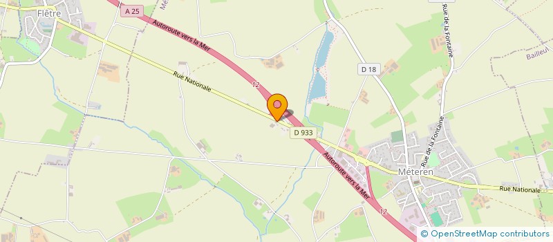 localisation de l'entreprise SCI JADELISE  METEREN