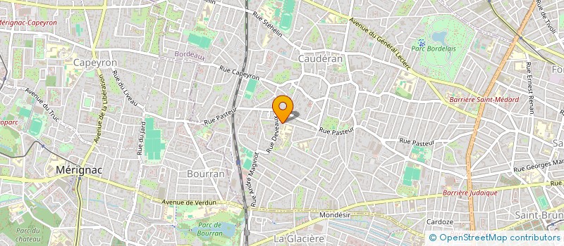 localisation de l'entreprise SCI JADEMY  BORDEAUX