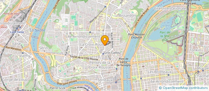 localisation de l'entreprise SCI JADES  LYON