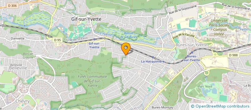 localisation de l'entreprise SCI JADES  GIF-SUR-YVETTE