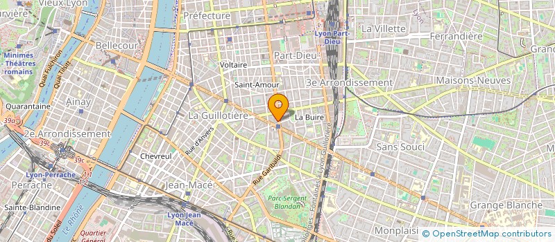 localisation de l'entreprise SCI JADEVA  LYON