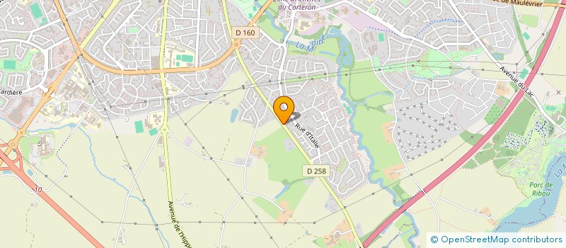 localisation de l'entreprise SCI JADI  CHOLET