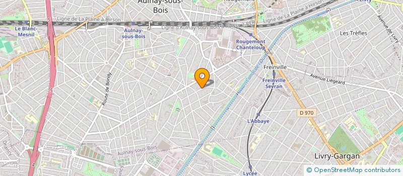 localisation de l'entreprise SCI JADIS à AULNAY-SOUS-BOIS
