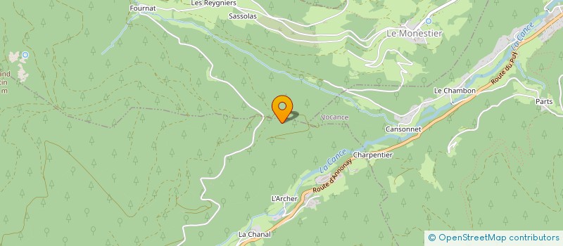 localisation de l'entreprise SCI JADOMIA  SAINT-JULIEN-VOCANCE