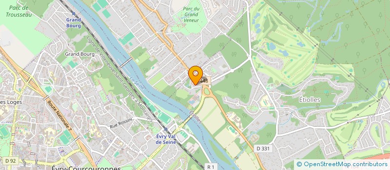 localisation de l'entreprise SCI JADS  ETIOLLES