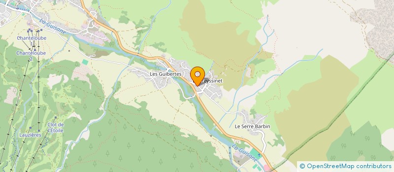 localisation de l'entreprise SCI JADY à LE MONETIER-LES-BAINS