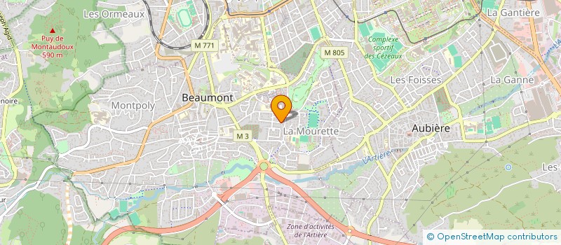 localisation de l'entreprise SCI JAE  BEAUMONT