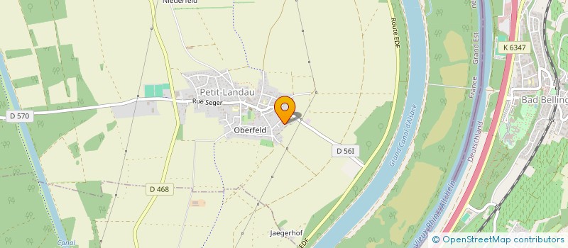 localisation de l'entreprise SCI JAEC  PETIT-LANDAU