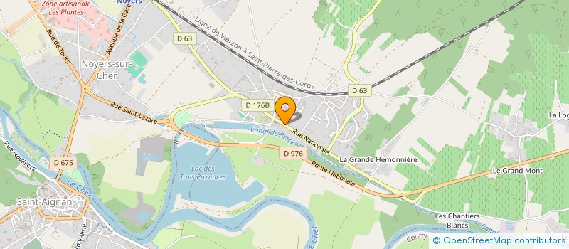 localisation de l'entreprise SCI JAEDEC  THESEE