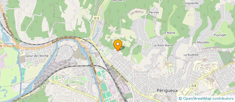 localisation de l'entreprise SCI JAEM à PERIGUEUX