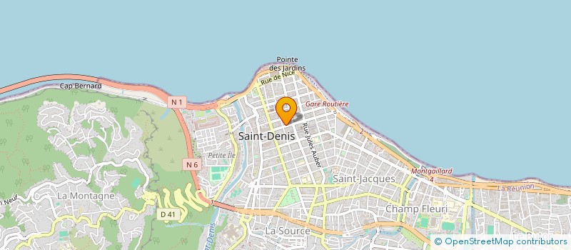 localisation de l'entreprise SCI JAEVANA à SAINT-DENIS