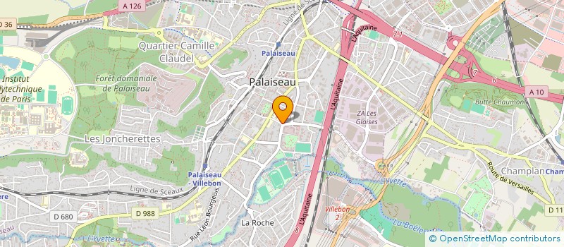 localisation de l'entreprise SCI JAEX à PALAISEAU