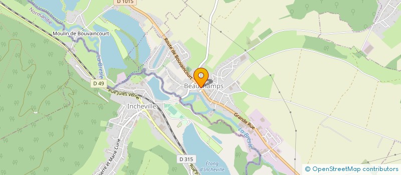 localisation de l'entreprise SCI JAF  CHATEAU-THIERRY