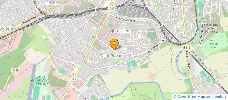 localisation de l'entreprise SCI JAFA à MONTIGNY-LES-METZ