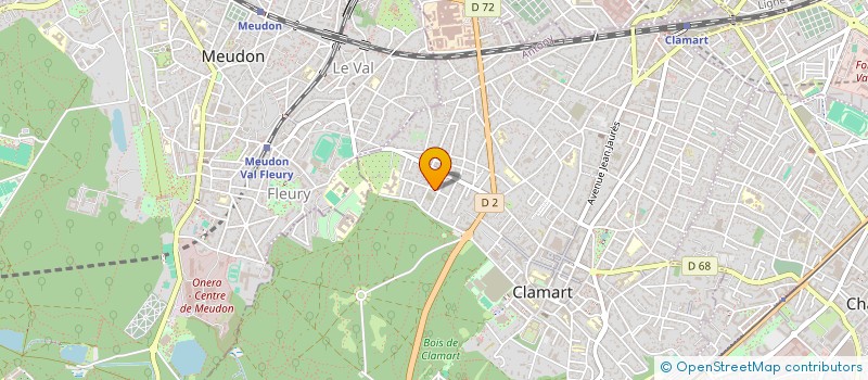 localisation de l'entreprise SCI JAFA  CLAMART