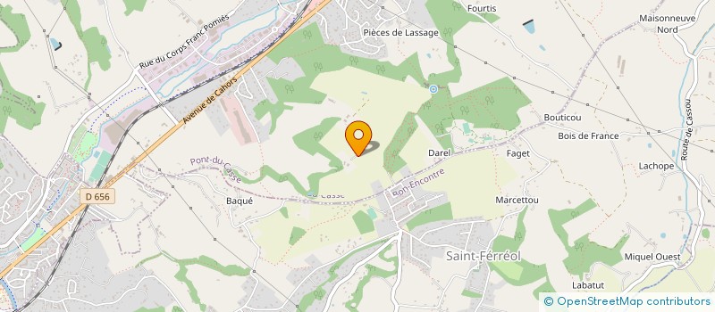 localisation de l'entreprise SCI JAFCA NEUILLY  PONT-DU-CASSE