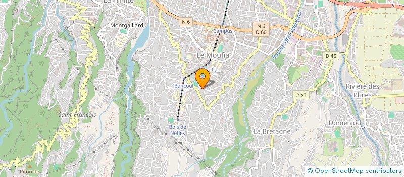 localisation de l'entreprise SCI JAFFAR  SAINT-DENIS