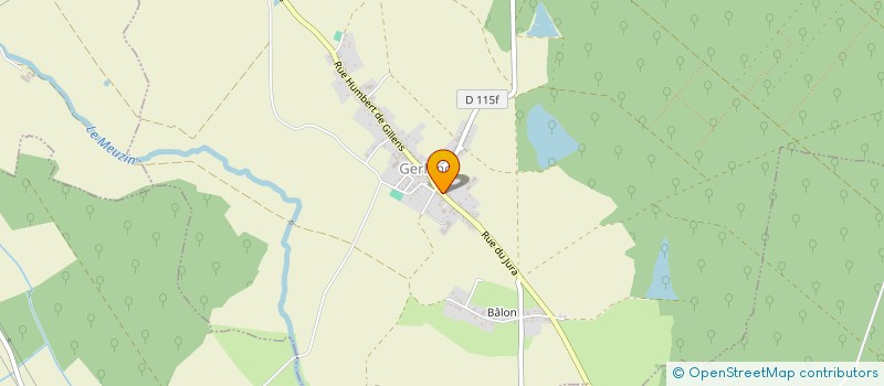 localisation de l'entreprise SCI JAFFLIN-PEPIN  GERLAND