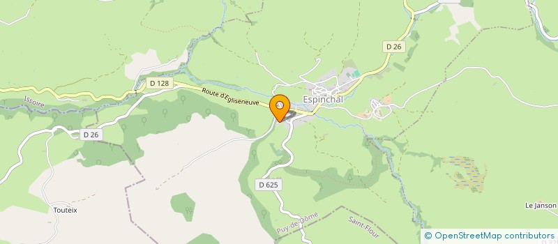 localisation de l'entreprise SCI JAFFRE  EGLISENEUVE D'ENTRAIGUES