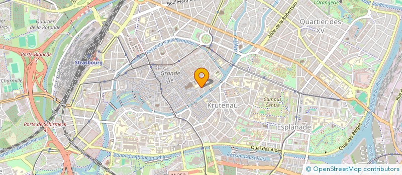 localisation de l'entreprise SCI JAFRA  STRASBOURG