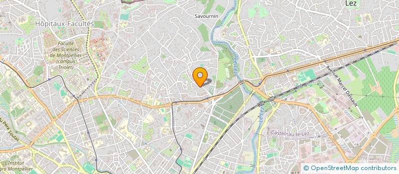 localisation de l'entreprise SCI JAFRAN à MONTPELLIER